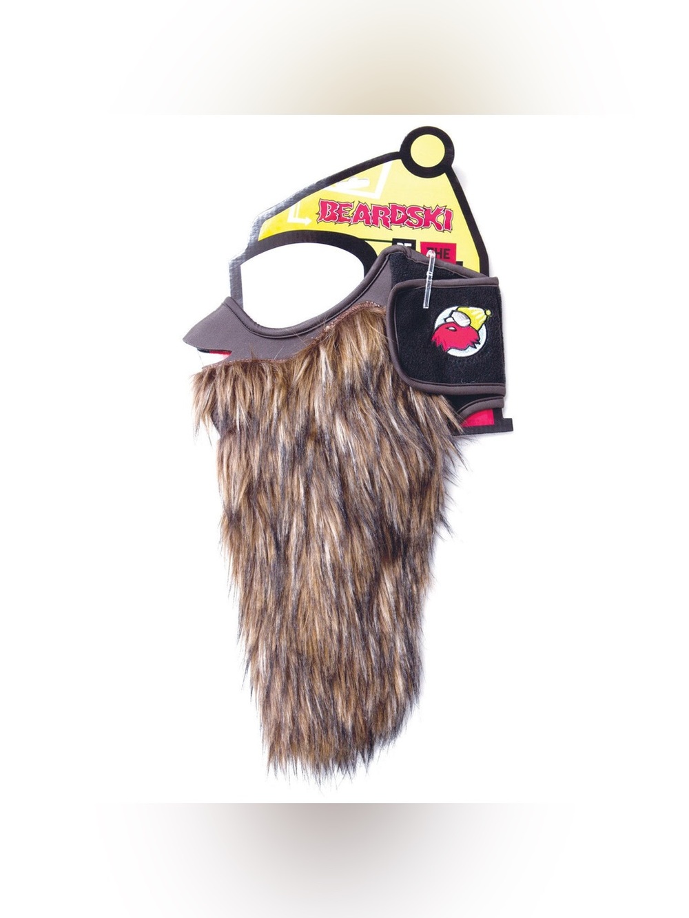 Beardski Prospector Brown Bearded Ski Mask